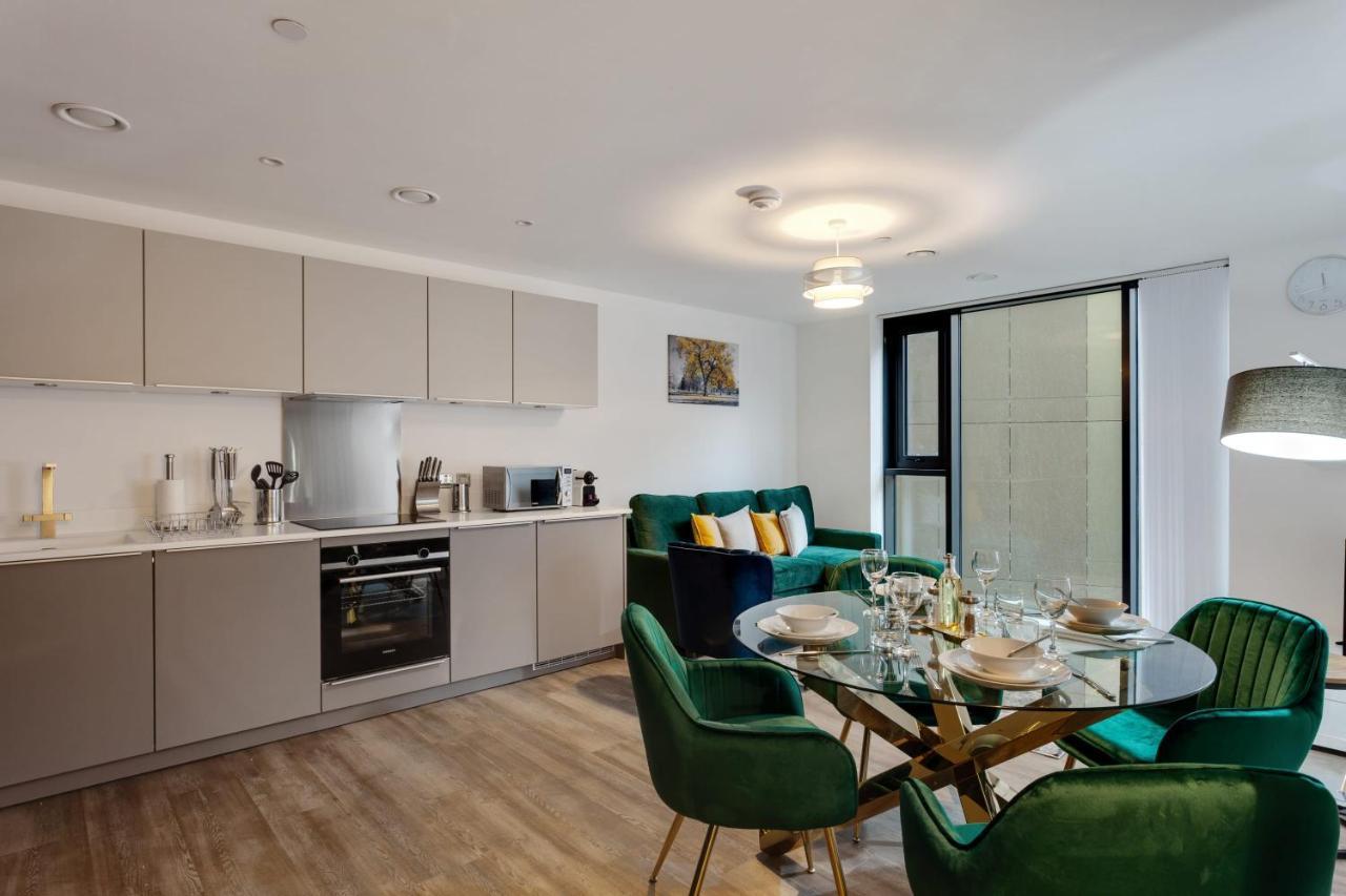 Stunning Modern 1Br Flat In Central Birmingham Exteriér fotografie