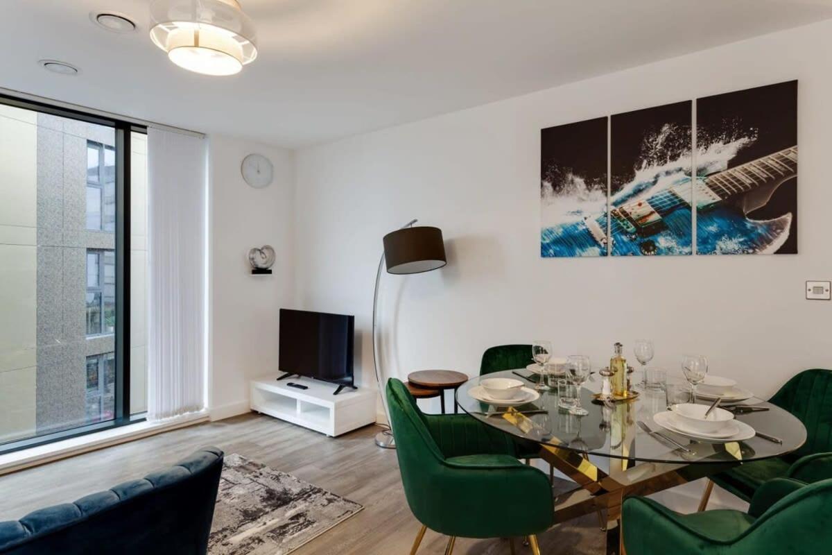 Stunning Modern 1Br Flat In Central Birmingham Exteriér fotografie