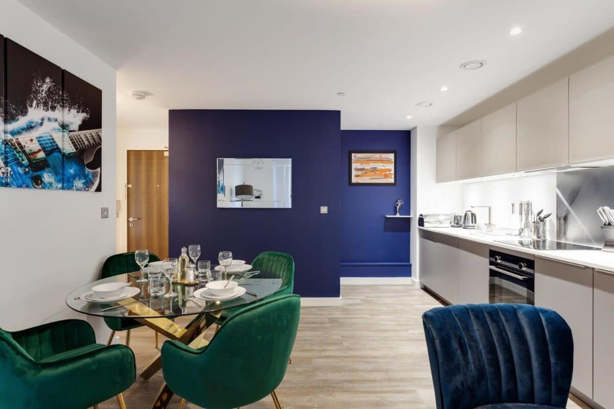 Stunning Modern 1Br Flat In Central Birmingham Exteriér fotografie