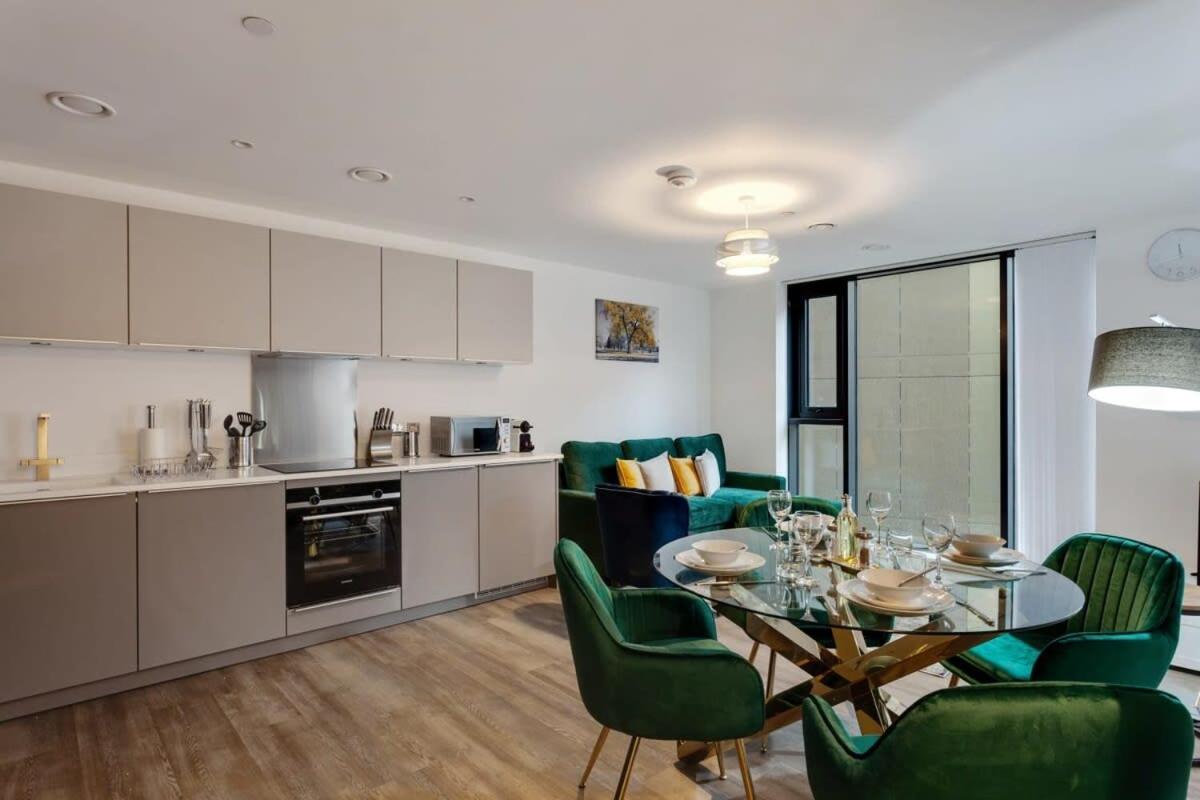 Stunning Modern 1Br Flat In Central Birmingham Exteriér fotografie